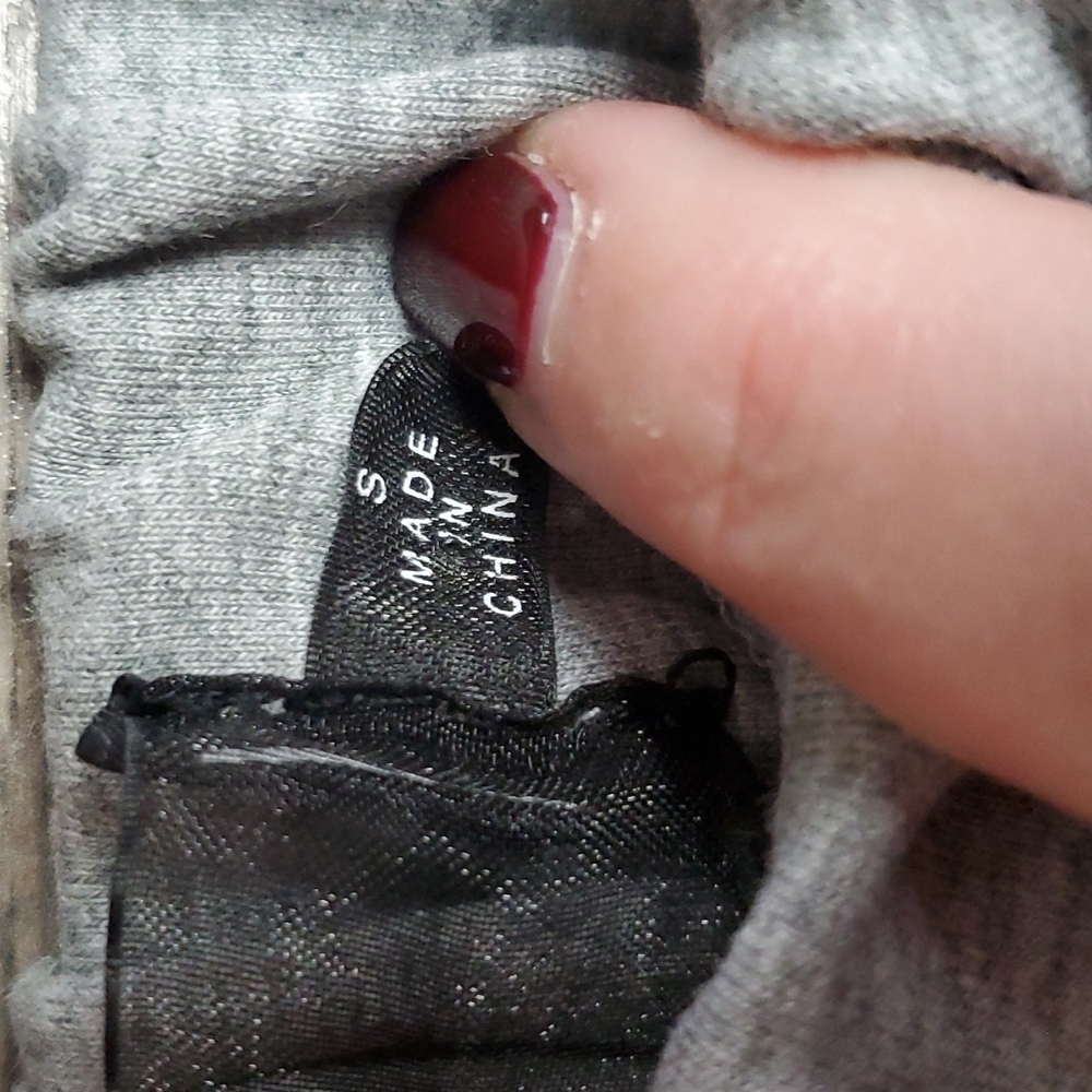 Code X Mode Gray Cropped Flared Sweats - image 4